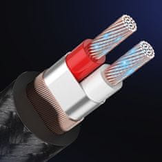 Ugreen Avdio kabel s prehodnikom TRS mini jack 3,5 mm – jack 6,35 mm, 2 m, siv