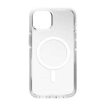Puro Silikonski ovitek MagSafe za iPhone 15 Lite Mag Pro - prozoren