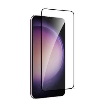 Puro Kaljeno steklo za Samsung Galaxy S25+ S24+ s črnim okvirjem