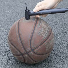 WOZINSKY Kompaktna ročna kolesarska tlačilka 80 psi 5,5 bar - črna