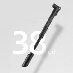 WOZINSKY Kompaktna ročna kolesarska tlačilka 80 psi 5,5 bar - črna