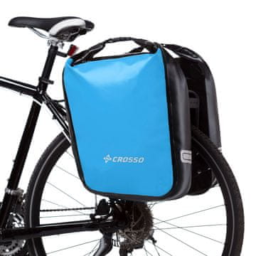 Crosso Kolesarski košari Crosso Dry 60 | Sistem Crosso | Modra