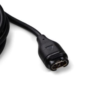 HURTEL Magnetni polnilnik za pametno uro Garmin z USB-C - črn