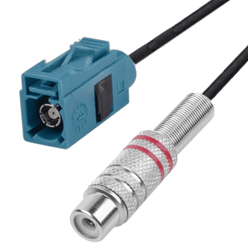 shumee Fakra Code-Z adapter iz vtičnice na RCA vtičnico 20 cm