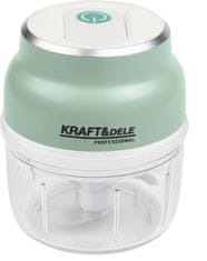 Kraft&Dele Brezžični sekljalnik mesa in zelenjave 150 ml KD4361