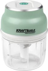 Kraft&Dele Brezžični sekljalnik mesa in zelenjave 230 ml KD4362