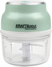 Kraft&Dele Brezžični sekljalnik mesa in zelenjave 150 ml KD4361