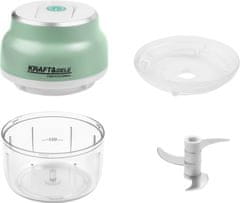 Kraft&Dele Brezžični sekljalnik mesa in zelenjave 150 ml KD4361