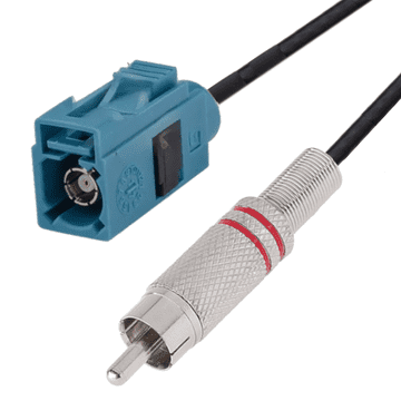 shumee Fakra Code-Z adapter iz vtičnice na RCA vtič 20 cm