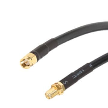 shumee Antenski kabel SMA vtič / SMA vtičnica RG58 1m