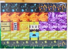 shumee Magnetne Minecraft kocke 100 kock za zlaganje