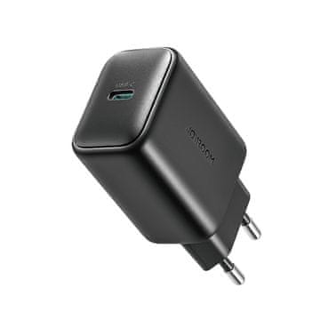 Joyroom Stenski polnilnik USB-C 25W SFC PPS PD - črn