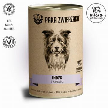 Paka Zwierzaka Animal Paka puran in brusnica 400 g