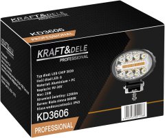 Kraft&Dele Delovna svetilka 25W 1200lm KD3606