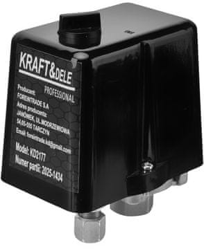 Kraft&Dele 3-fazno tlačno stikalo KD2177