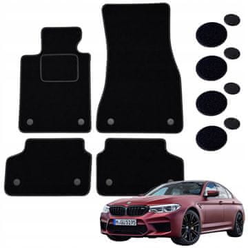shumee Velurne talne obloge BMW 5 G30 / G31 limuzina karavan 2017 - 2023 Avtomobilske obloge B