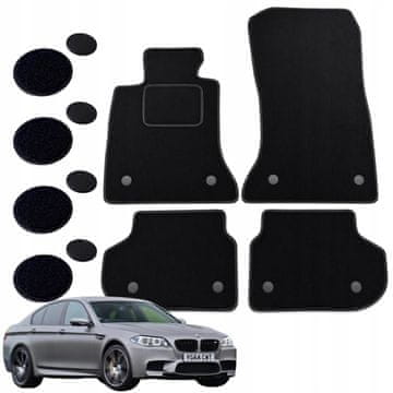 shumee BMW 5 F10 / F11 FL Facelift 2013 - 2017 Velur talne preproge Avtomobilske preproge B