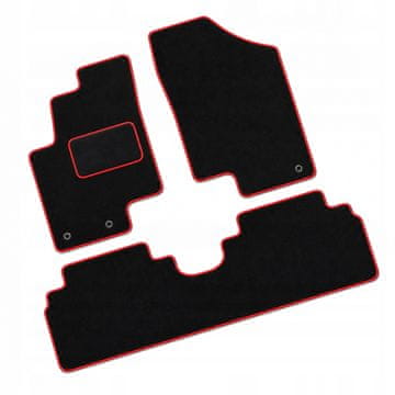 shumee Kia Venga Velour talne preproge 2009-2015 Avtomobilske preproge za avtomobile R