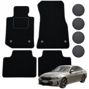 shumee Velurne talne obloge za BMW 3 G20 / G21 2019 - 2026 limuzina karavan Touring B