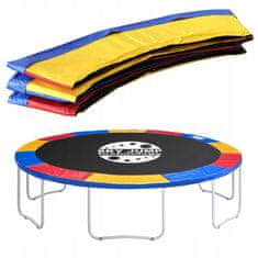 shumee Vzmetna prevleka za trampolin 244-252 cm 8 FT barvna, močna in trpežna zaščita