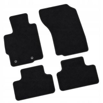 shumee Mitsubishi ASX 1 I Velur talne preproge 2010 - 2020 Avtomobilske preproge B