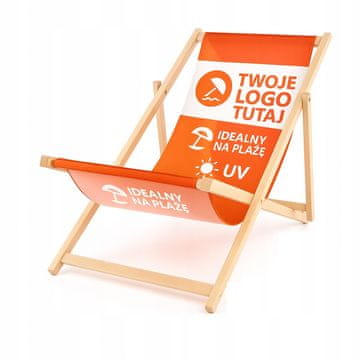 shumee Personaliziran reklamni lesen ležalnik. Poljuben dizajn z vašim logotipom.
