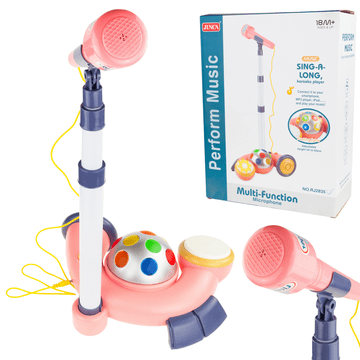 TOP GIFT RJ2835 karaoke mikrofon NA stojalu disko krogla MP3 ZA otroke mala zvezda