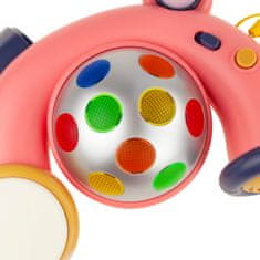 TOP GIFT RJ2835 karaoke mikrofon NA stojalu disko krogla MP3 ZA otroke mala zvezda