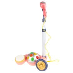 TOP GIFT RJ2835 karaoke mikrofon NA stojalu disko krogla MP3 ZA otroke mala zvezda