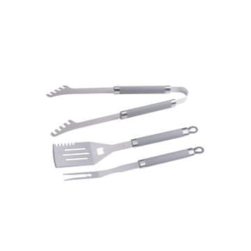 Floraland Komplet dodatkov za žar Master grill, 3 kosi ... gumijasti ročaji MG113