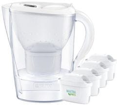 Brita Brita Marella XL bel filter vrč + 4 kartuše Maxtra PRO Pure Performance