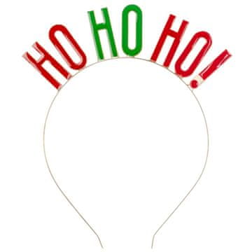 Inny Božičkov naglavni trak HO HO HO je prazničen dodatek k vašemu veselju.
