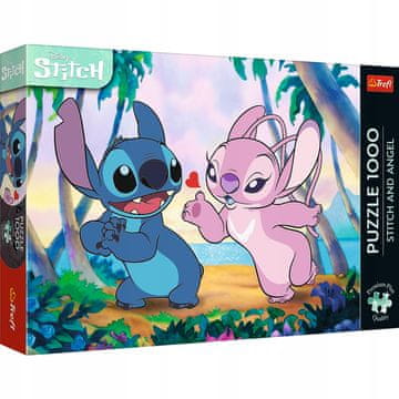 shumee 12079 Sestavljanka 1000 Premium Plus - Stitch & Angel_FSC Mešanica 70%