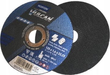 Norton Rezalni disk za kovino, nerjaveče jeklo, Norton Vulcan 125x1.6