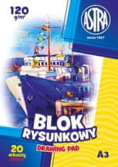 Inny Astra A3 120g Popolna risalna blazinica za ustvarjalne duše in