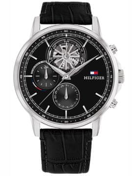 Tommy Hilfiger Moška ura Tommy Hilfiger 1710605 Steward Open Heart + Škatla
