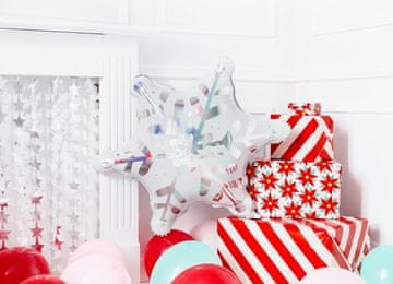 Inny Holografski balon s snežinko AquaArt Čarobni zimski element