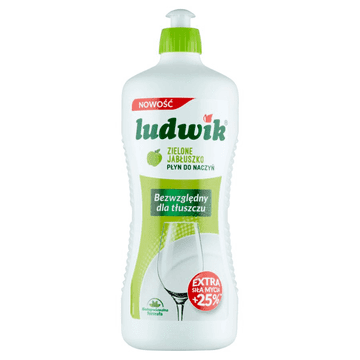 Ludwik Ludwik pomivalno sredstvo z vonjem zelenega jabolka 900 ml