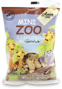 shumee Organski mini živalski vrt Ania piškoti s čokolado 100 g