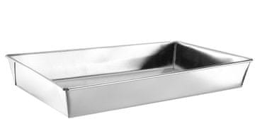 shumee Pekač Galicia teksturiran platinast 36x25x6cm 27226