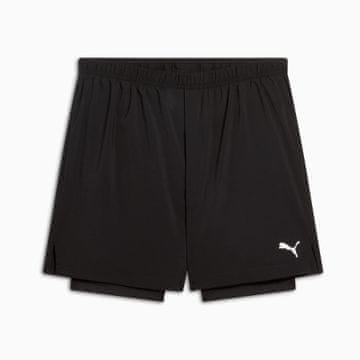 Puma Moške kratke hlače Puma S woven 2IN1 črne 52772401 r S