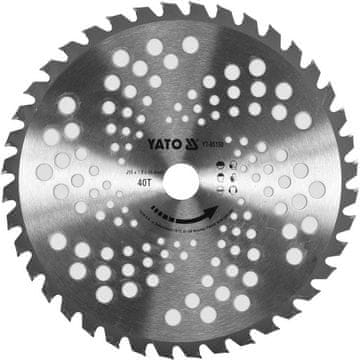 YATO TCT rezilo za kosilnice 255 mm 25,4 mm YT-85150 yato