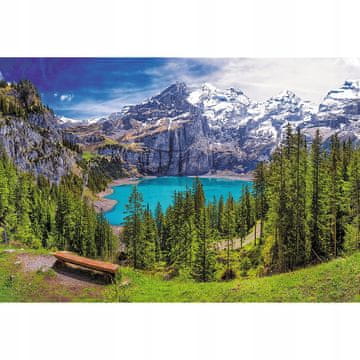 Trefl 26166 "1500 - jezero Oeschinen, Alpe, Švica" / Trefl