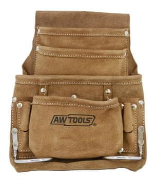 awtools Usnjena torba za orodje Awtools prof z 10 predelki