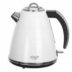 Adler AD 1343 bel kovinski grelnik vode 1,5 l strix