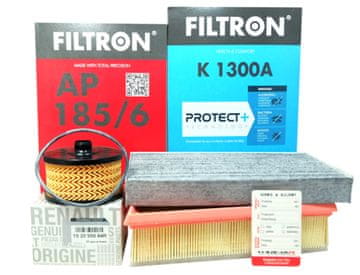 shumee 3 x Filter Renault Megane 3 III 12- 1.2 TCe