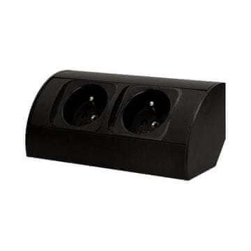 Orno Vtičnica za pod omaro 2x230V - OR-AE-1303/B