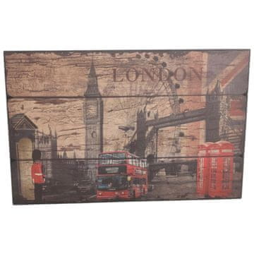 shumee Starinska retro slika londonskega avtobusa