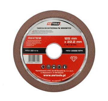 awtools Awtools brusni disk za karbidne žage 125
