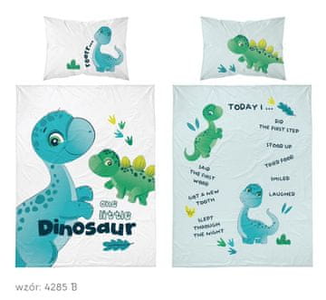 Detexpol Otroška posteljnina 90x120 Dino, bombaž